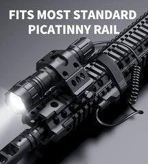 Feyachi FL11-MB Tactical Flashlight - 1200 Lumen Picatinny Mount