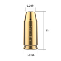 Feyachi BS30 Laser Bore Sight - 9mm Red Dot