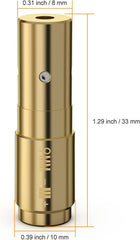 Feyachi BS50 Laser Bore Sight - 9mm Red Laser