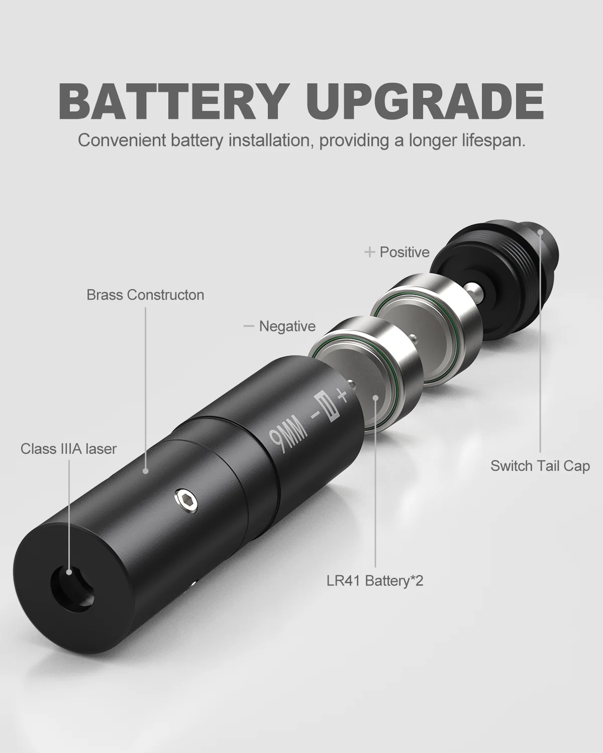 Feyachi 9mm Laser Boresighter