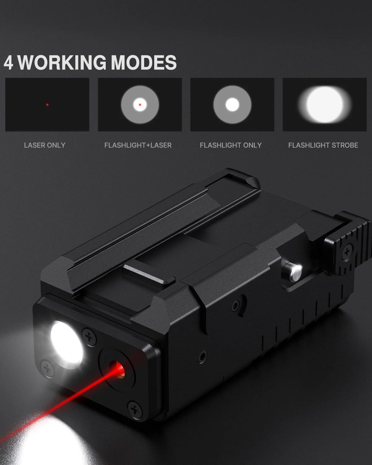 Feyachi 700Lum Red Laser & Light Combo