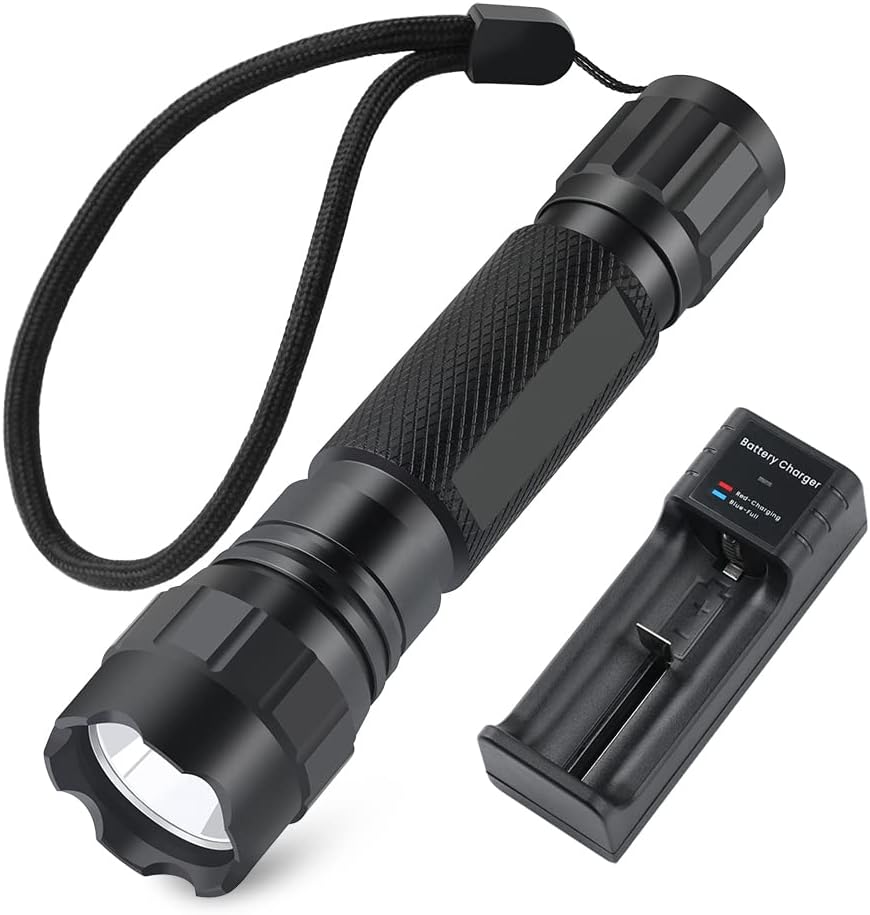 Feyachi FL21-MB Tactical Flashlight - 1200 Lumen LED Light