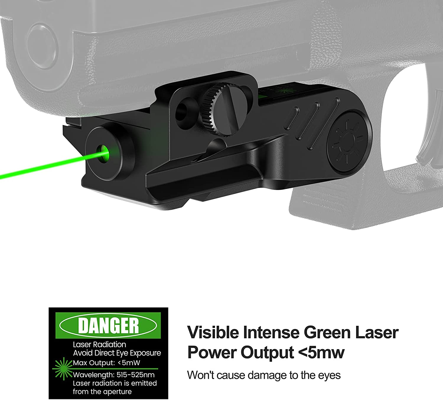 Feyachi LS22 Rechargeable Green Laser -02