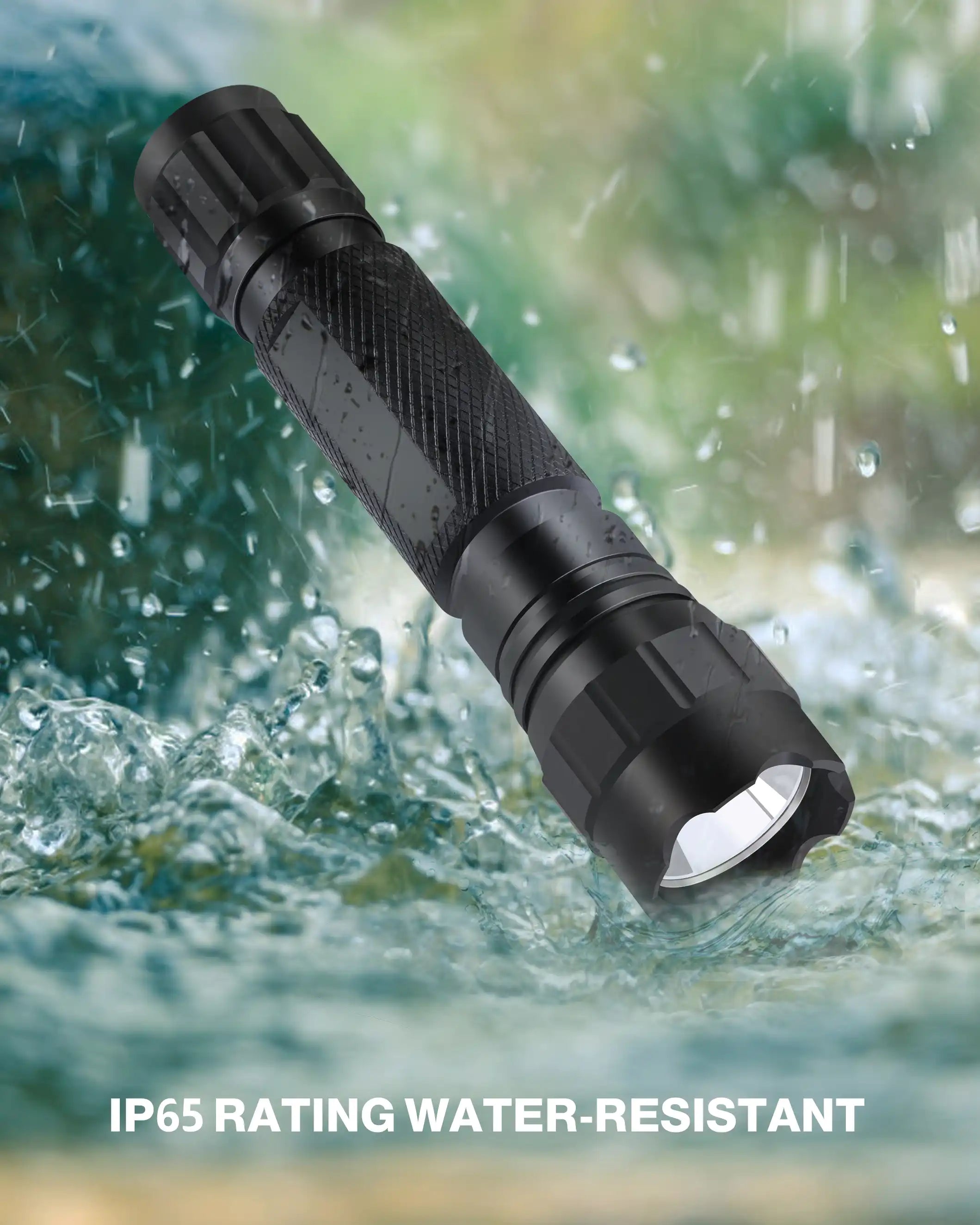 Feyachi FL21-MB Tactical Flashlight - 1200 Lumen LED Light